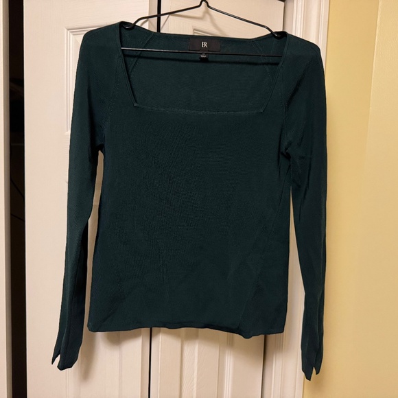 Banana Republic green viscose top Med - Picture 1 of 6